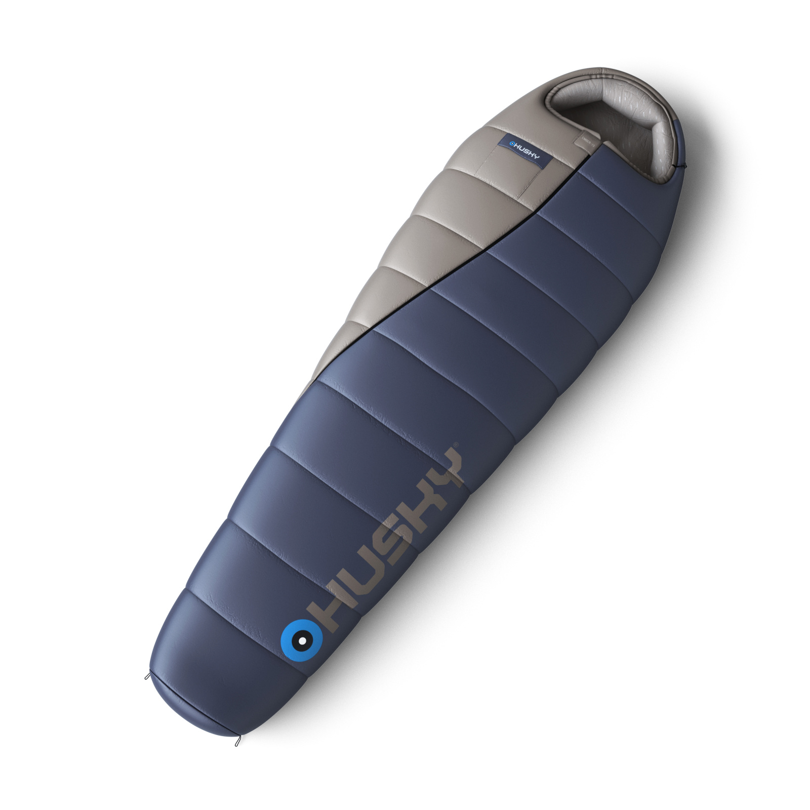 Husky Syntetický třísezónní spacák Ember blue/grey Velikost: OneSize
