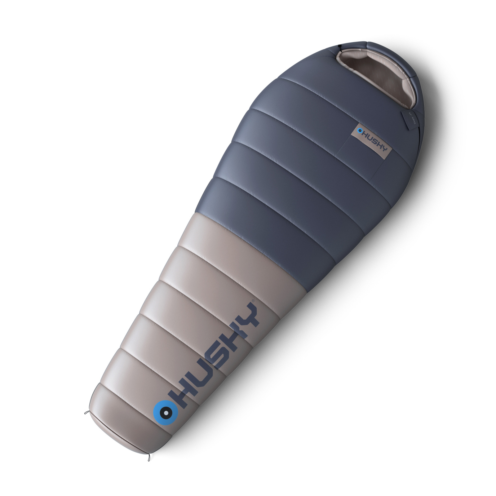 Husky Péřový zimní spacák Dopy -25°C blue/grey Velikost: OneSize