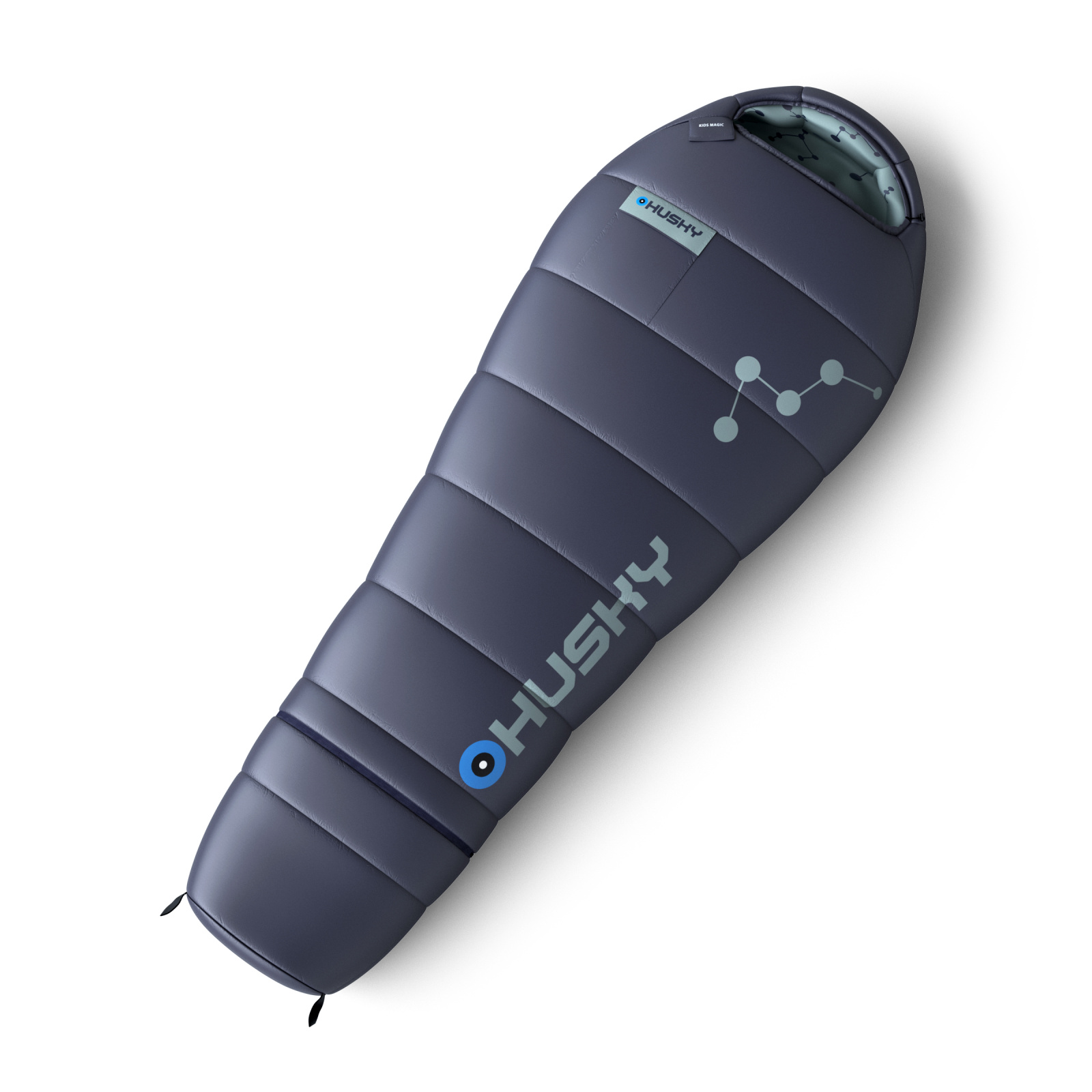 Husky Syntetický třísezónní dětský spacák Kids Magic dark blue Velikost: UNI 8592287051087