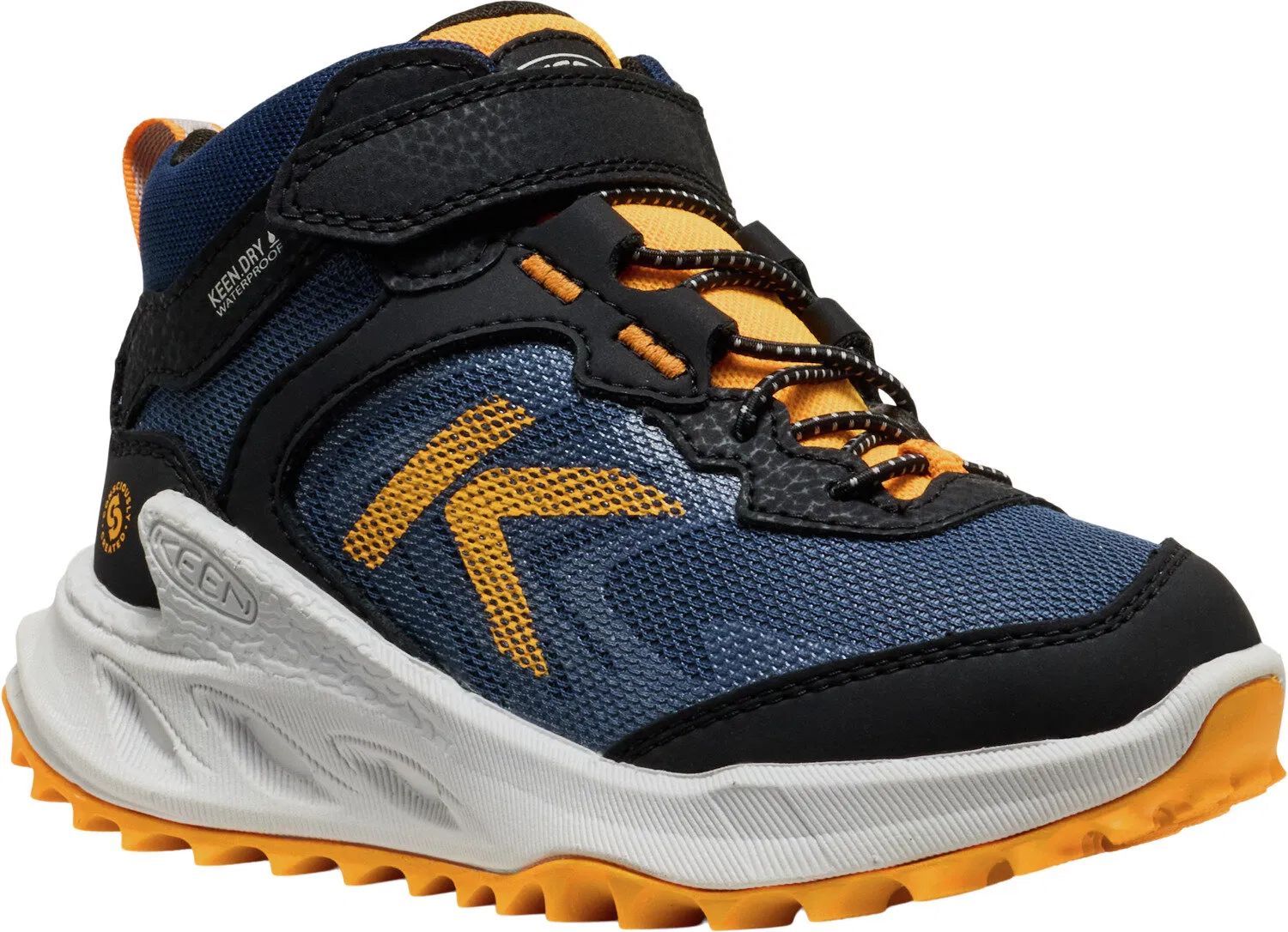 Keen ZIONIC MID WP CHILDREN naval academy/bright marigold Velikost: 31