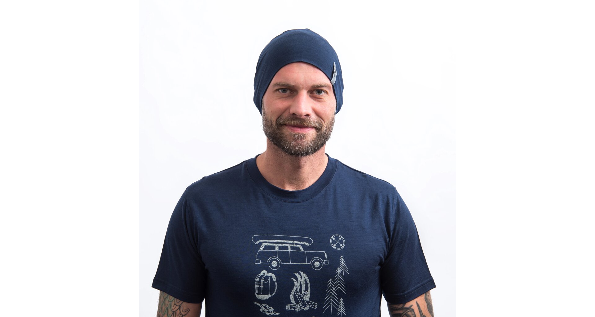 SENSOR ČEPICE MERINO ACTIVE deep blue Velikost: L 8592837110998