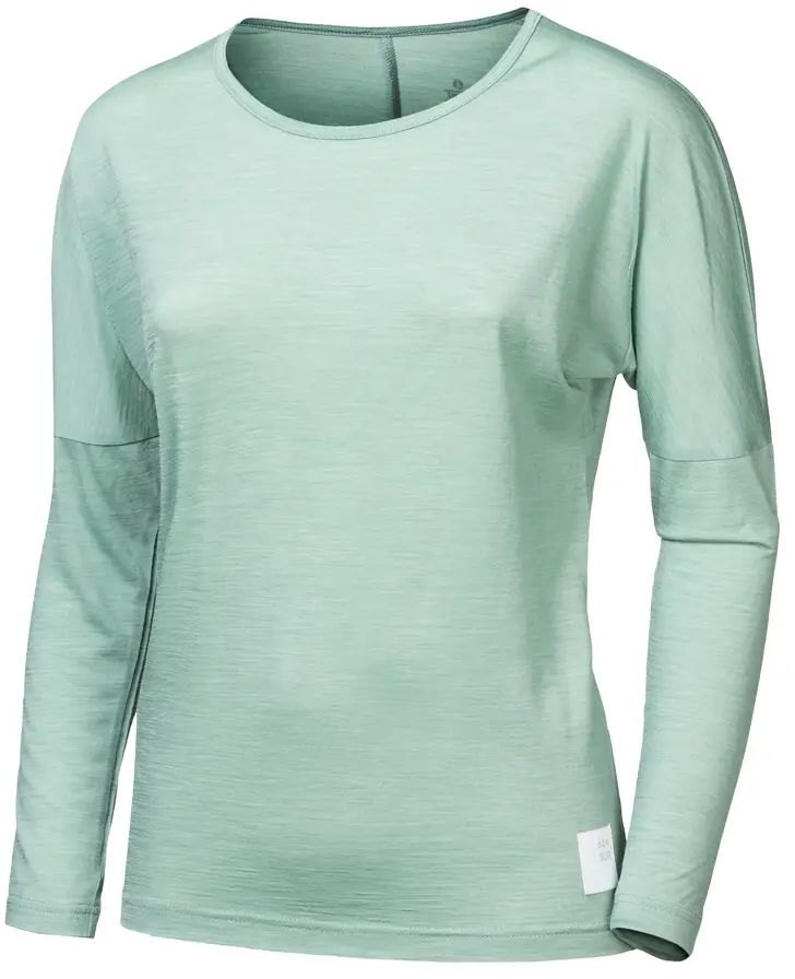 SENSOR MERINO AIR traveller dámské triko dl.rukáv basil green
