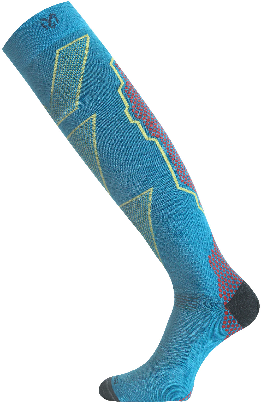 Lasting merino lyžařské podkolenky FWY 590 tyrkysové Velikost: L podkolenky