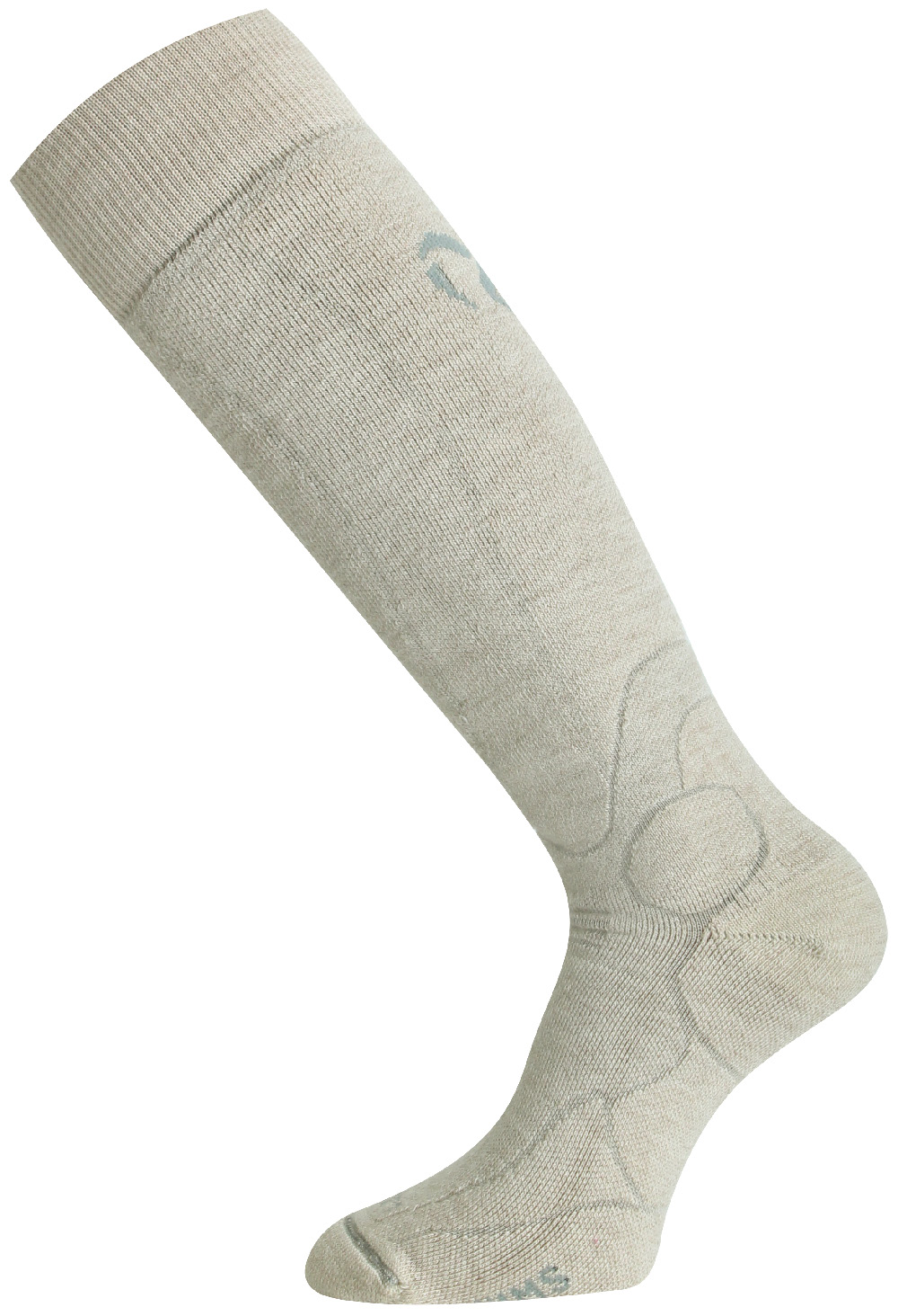 Lasting merino lyžařské podkolenky WMS 716 béžová Velikost: M podkolenky