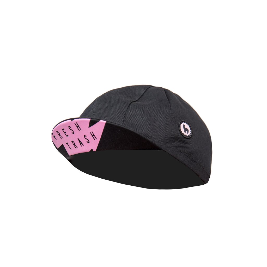 Fresh Trash MEN'S CYCLING CAP TRUE BLACK Velikost: L