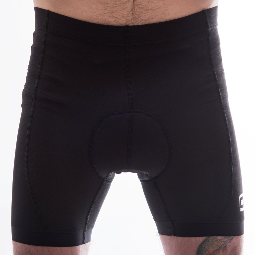 Fresh Trash MEN'S CONVERT CYCLING SHORTS TRUE BLACK Velikost: M