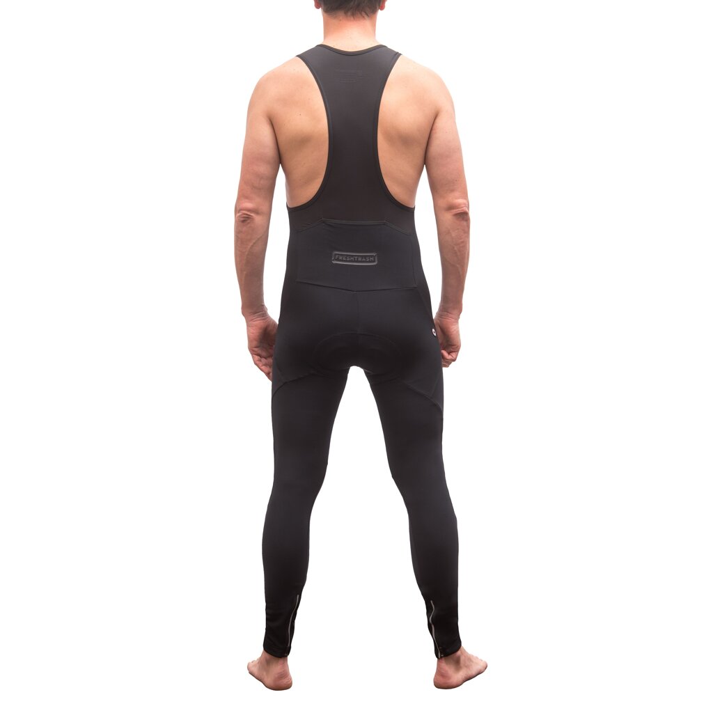 Fresh Trash MEN'S SIGNATURE THERMO BIB PANTS TRUE BLACK Velikost: L