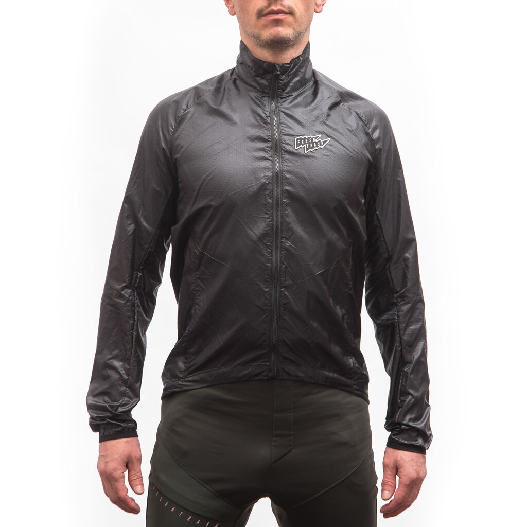 Fresh Trash MEN'S UP PARACHUTE JACKET TRUE BLACK Velikost: XL