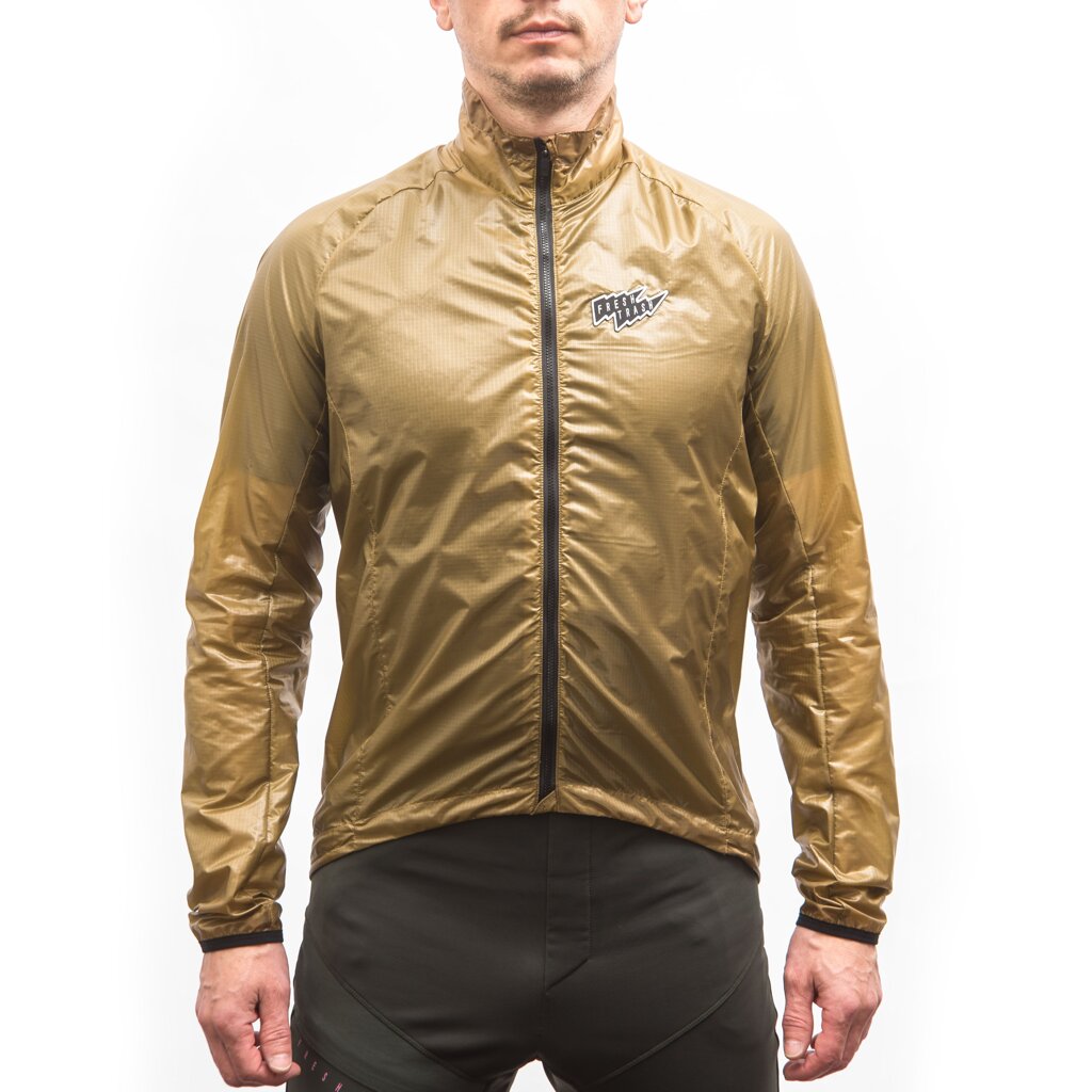 Fresh Trash MEN'S UP PARACHUTE JACKET GOLDEN Velikost: L