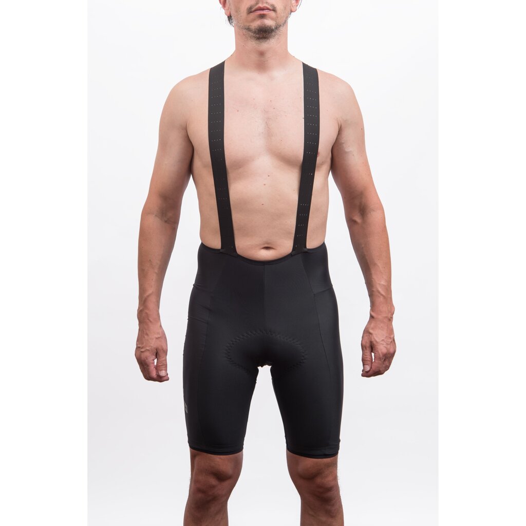 Fresh Trash MEN'S CORE BIB SHORTS BLACK Velikost: M