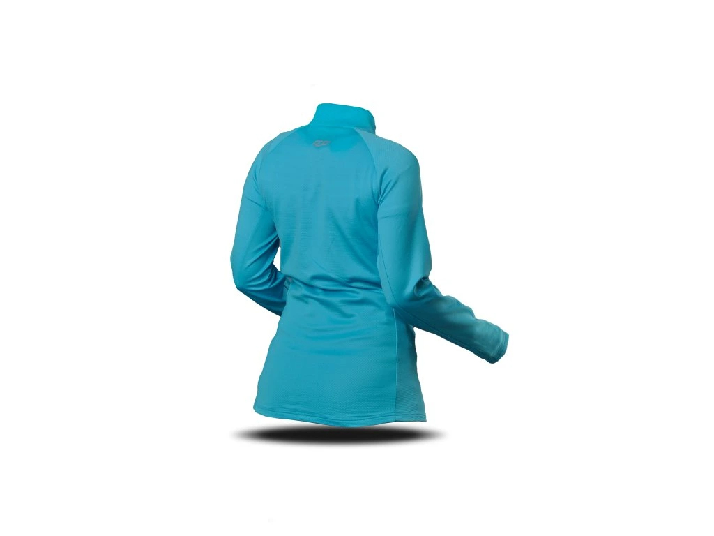 Trimm mikina CUBE LADY azure Velikost: XS