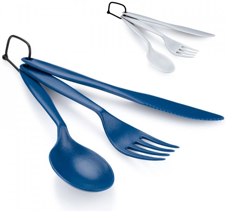 GSI Outdoors Tekk Cutlery Set eggshell 090497705250