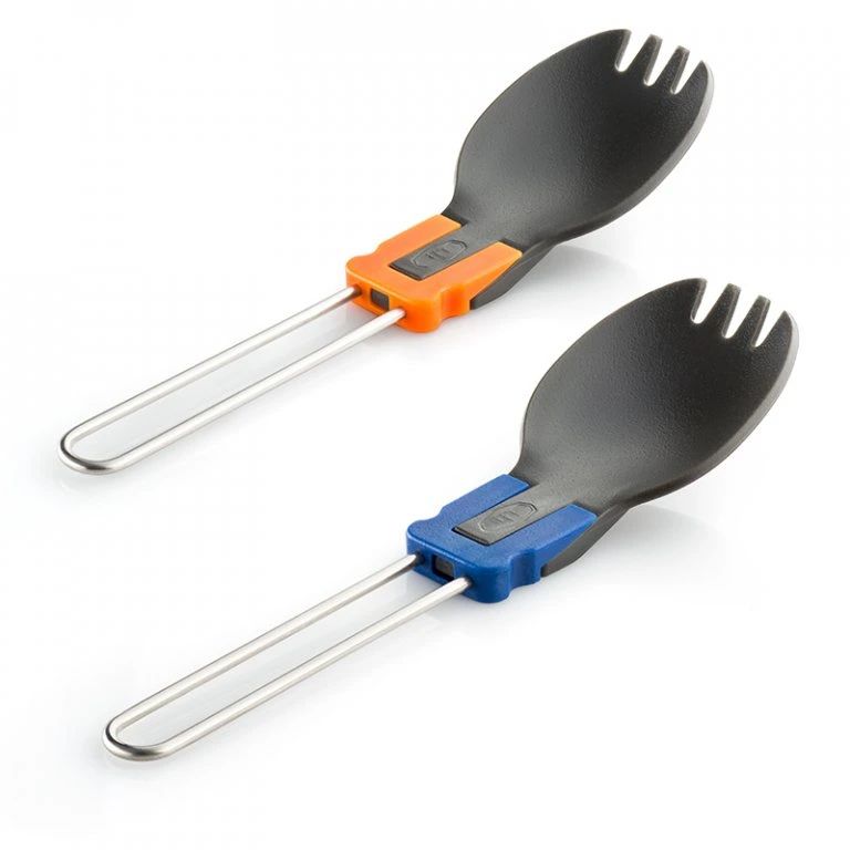 GSI Outdoors Folding Foon orange 090497721175