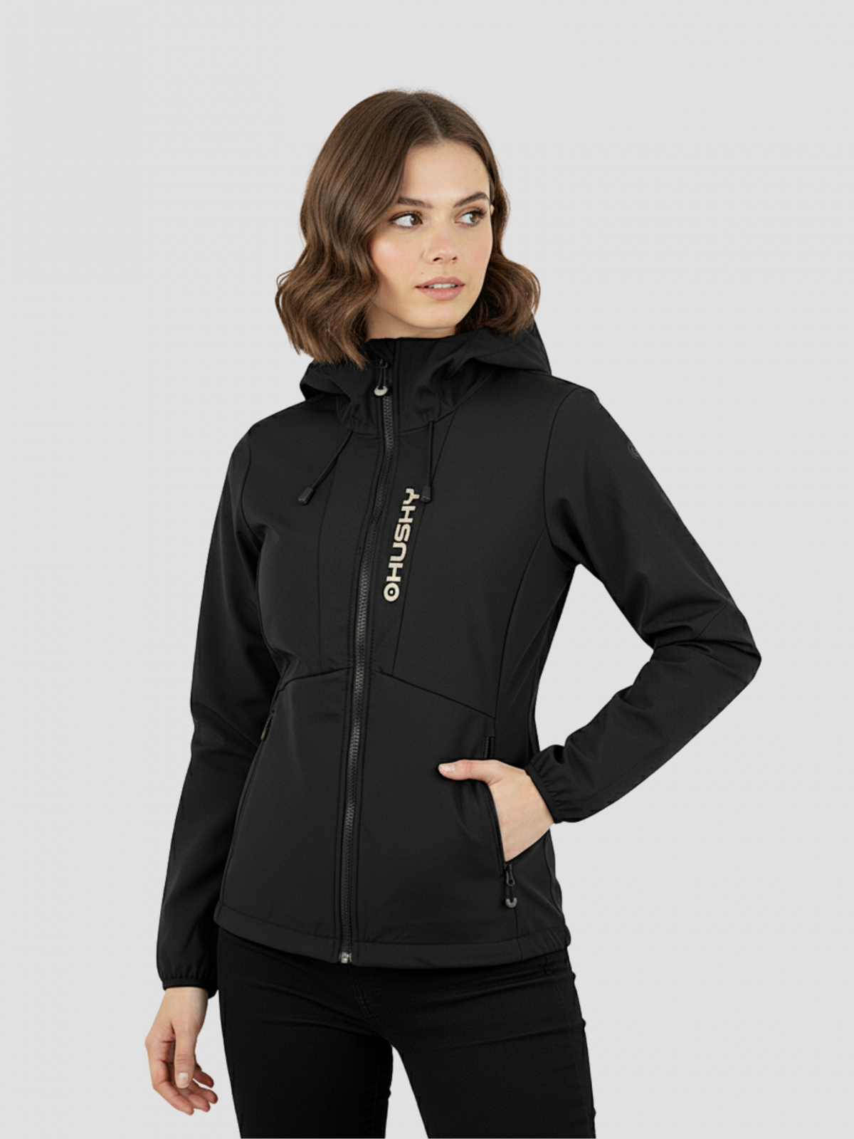 Husky Dámská softshell bunda Silvo L black Velikost: L