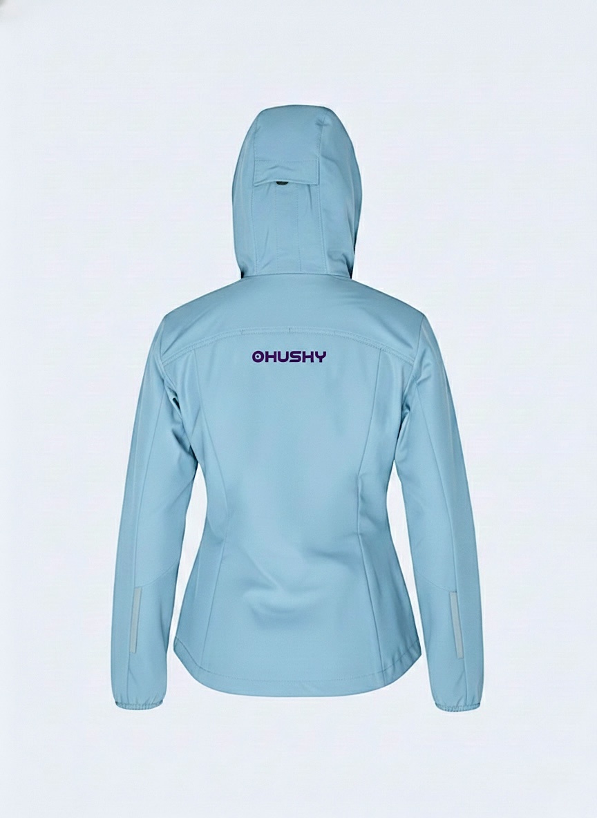 Husky Dámská softshell bunda Silvo L light blue Velikost: XXL