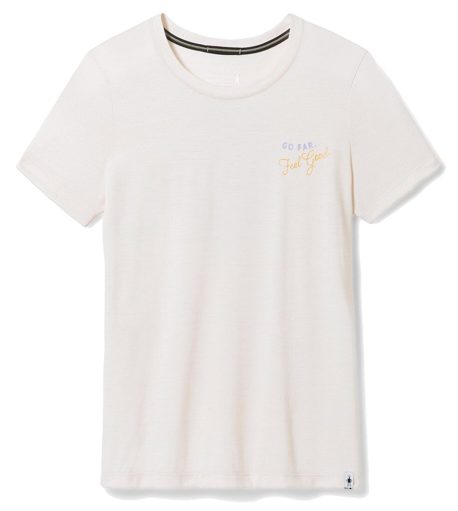 Smartwool W DENVER SKYLINE GRAPHICS TEE almond heather Velikost: M 196247500738
