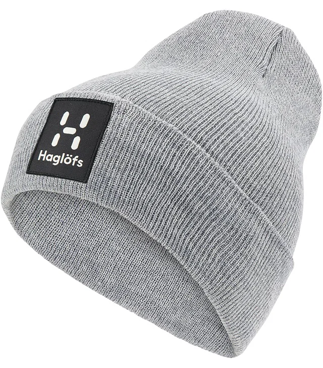 Haglöfs Aze Beanie šedá Velikost: UNI 7318841558561