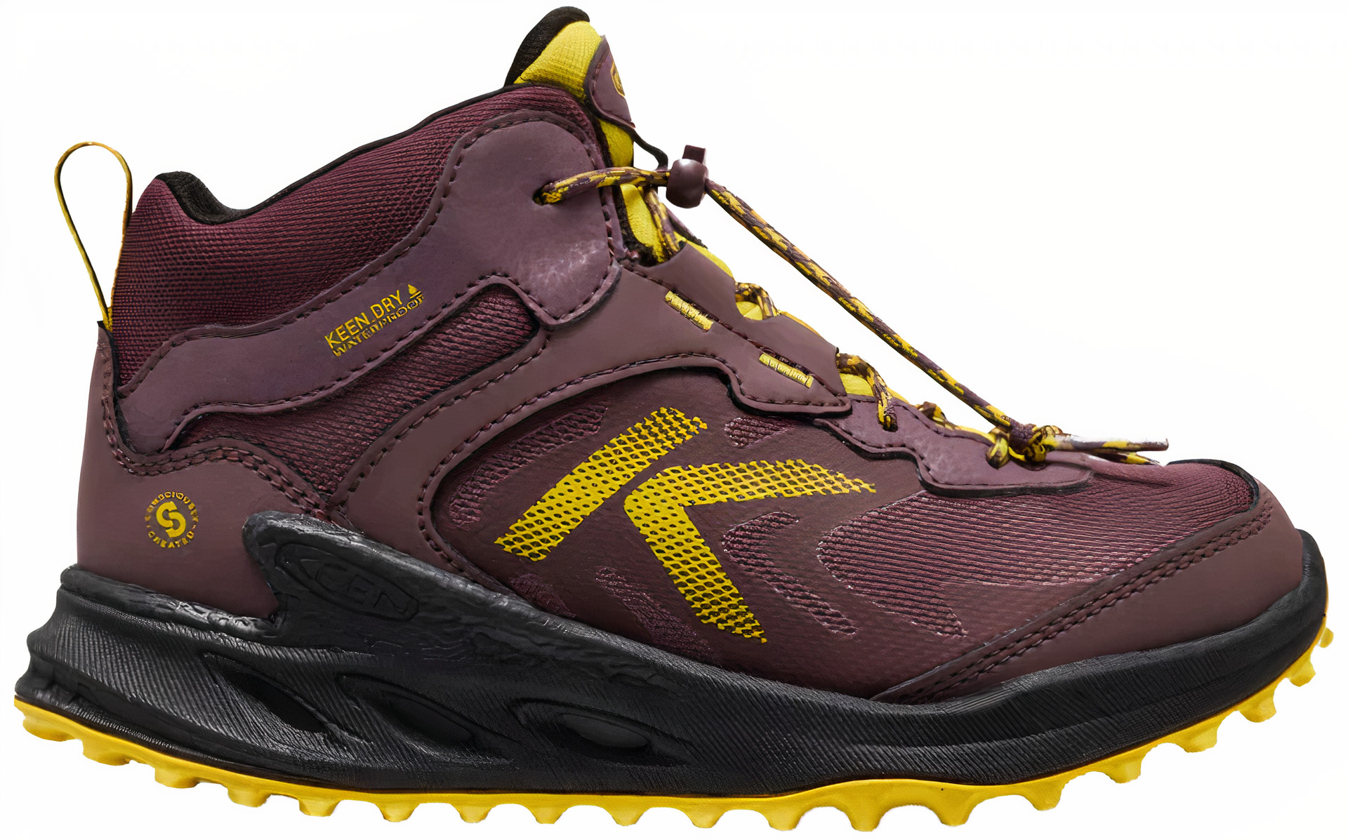 Keen ZIONIC MID WP CHILDREN huckleberry/mango mint Velikost: 25/26