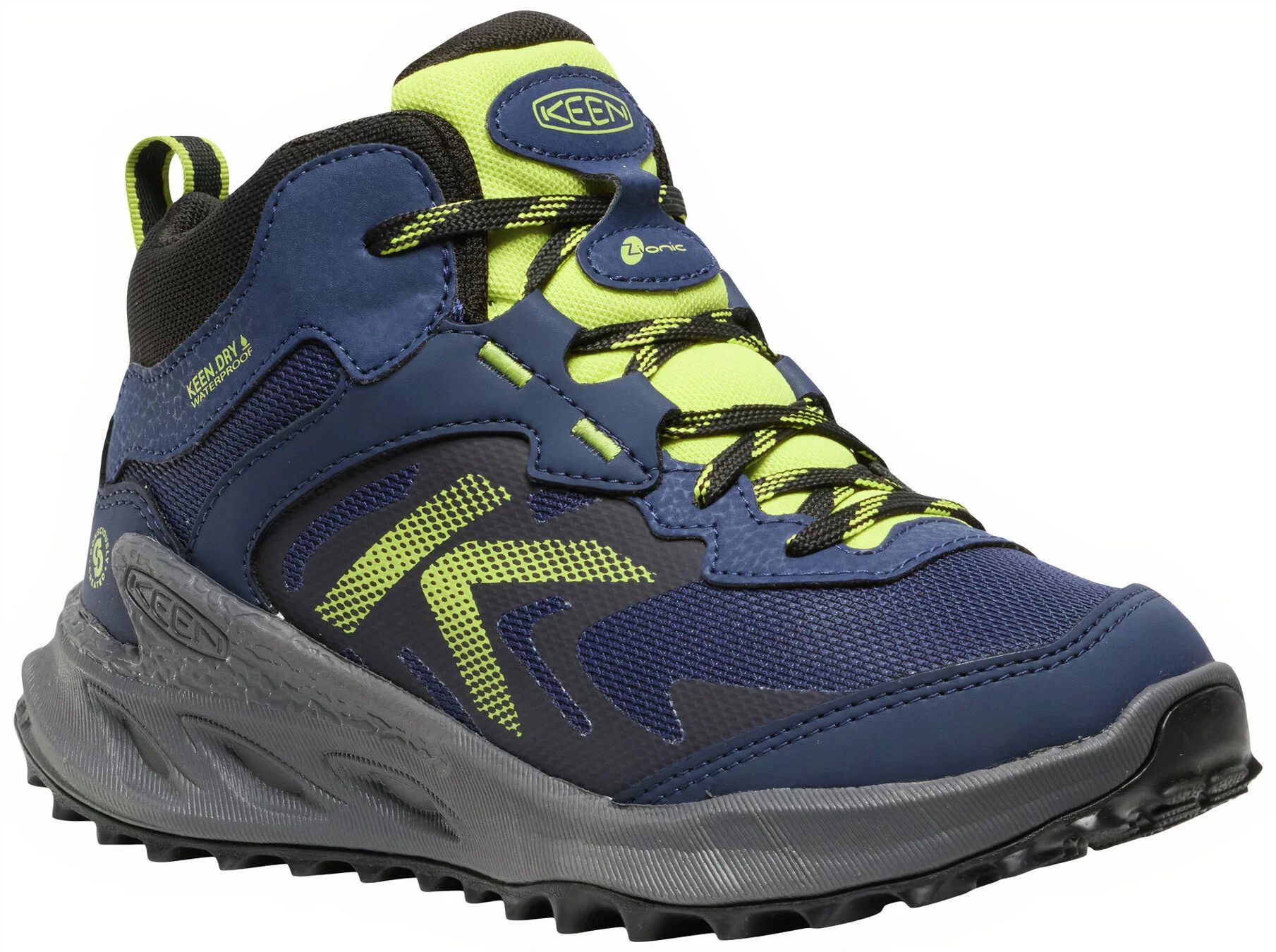 Keen ZIONIC MID WP YOUTH naval academy/evening primrose Velikost: 32/33