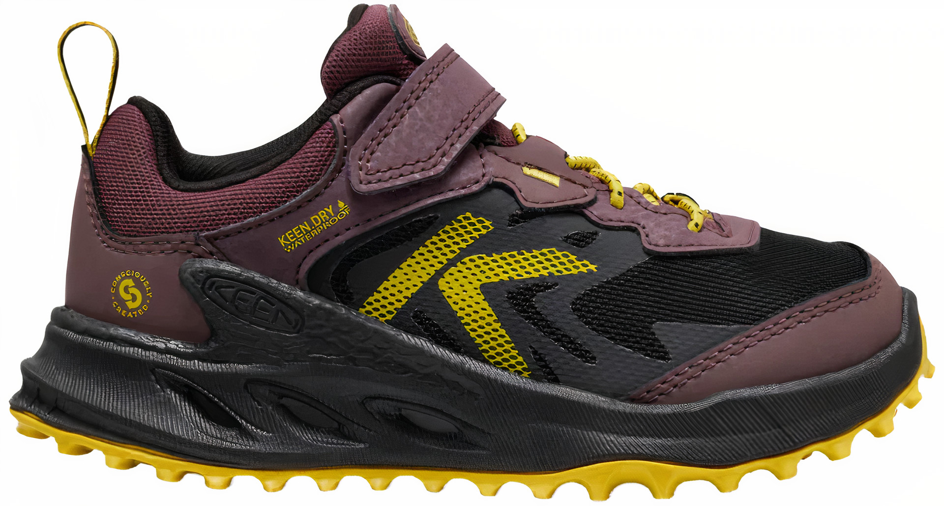 Keen ZIONIC WP CHILDREN huckleberry/black Velikost: 25/26