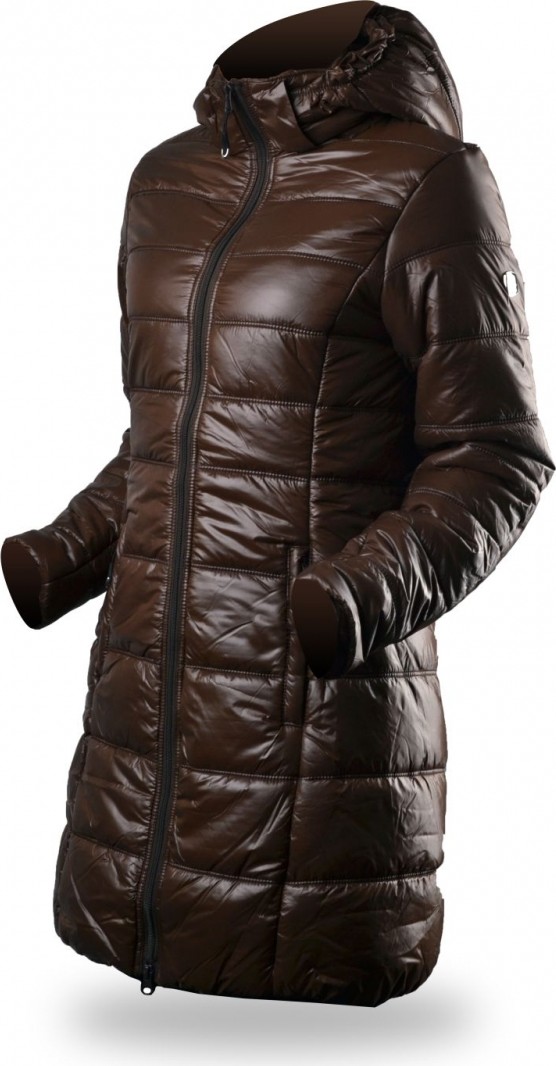Trimm VIOLA Dark Brown Velikost: XS dámský kabát