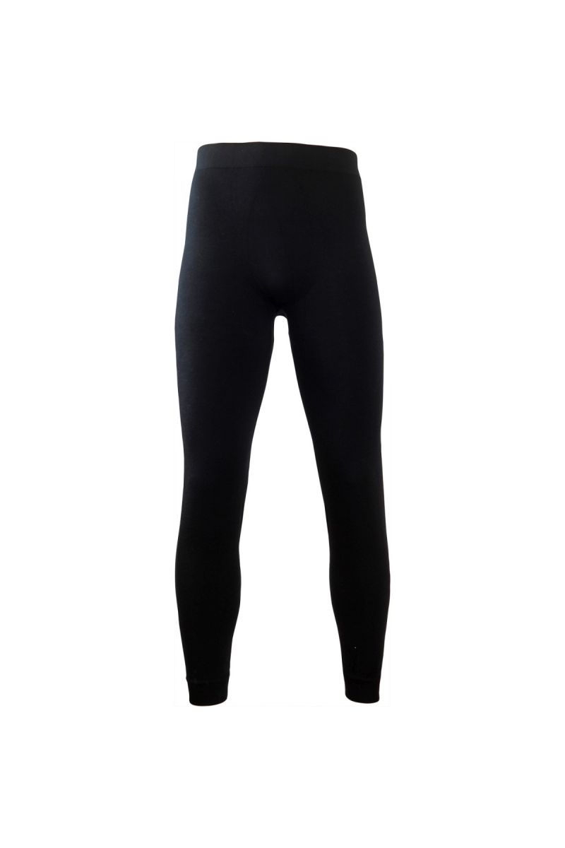 Lasting WULK 9090 Bezešvé Merino spodky černá Velikost: S/M 8595067879222