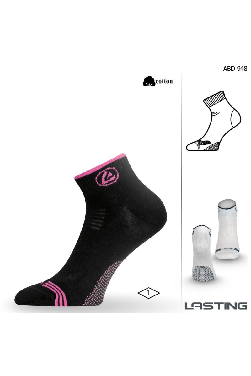 E-shop Lasting ABD ponožky pro aktivní sport 948 černá