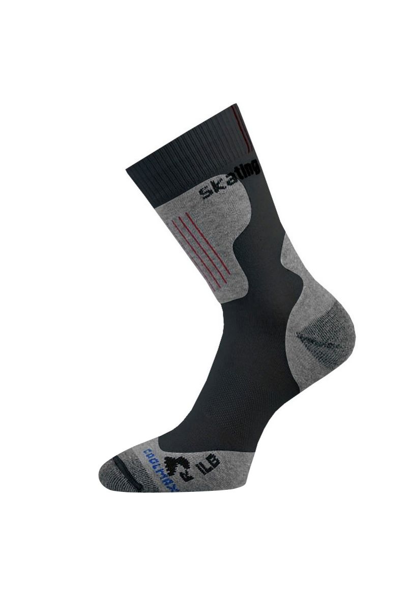 Lasting ILB 900 černá Inline ponožky Velikost: (42-45) L ponožky