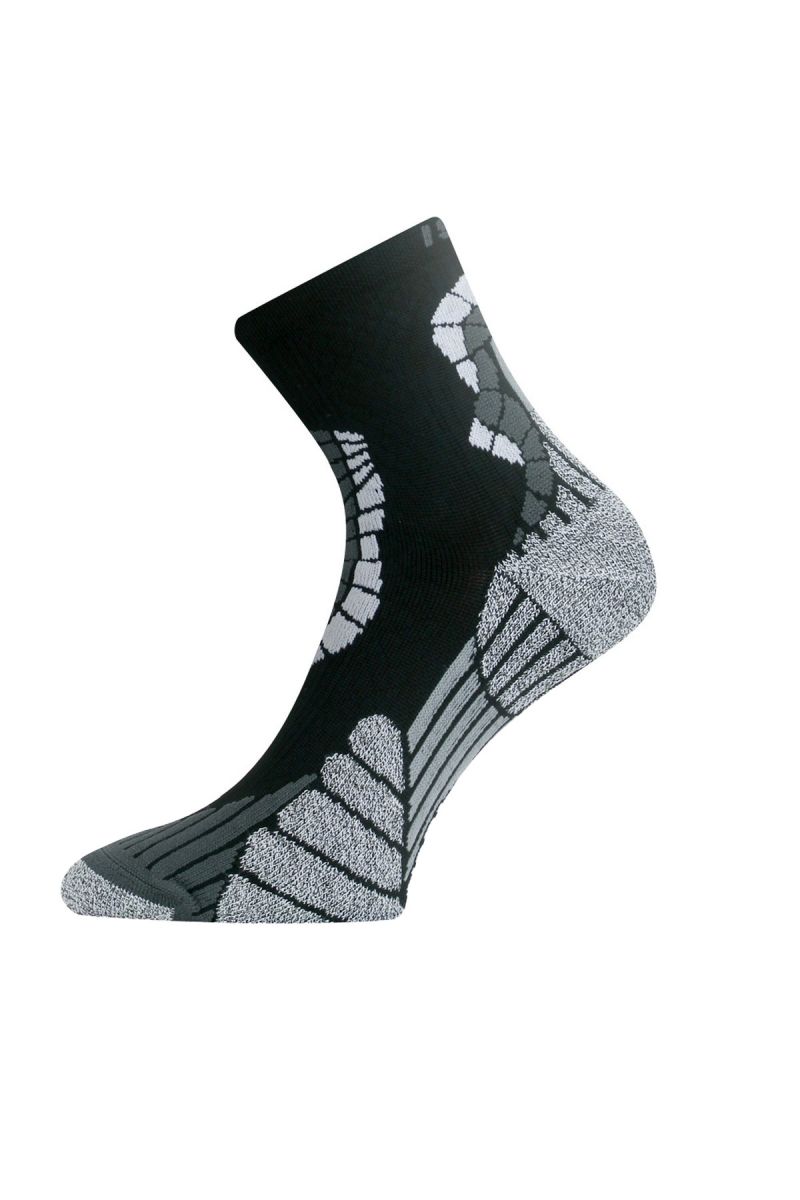 Lasting IRM 901 černá běžecké ponožky Velikost: (34-37) S ponožky