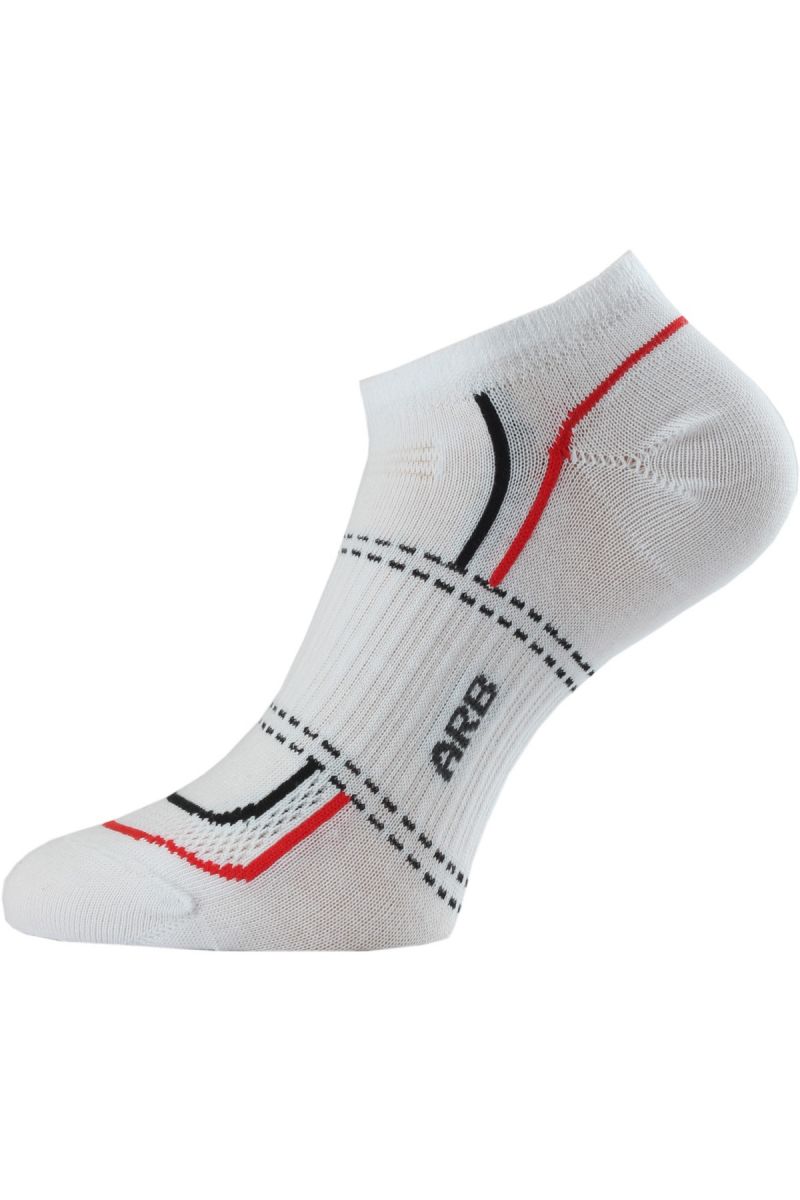 Lasting ARB ponožky pro aktivní sport bílá Velikost: (42-45) L ponožky