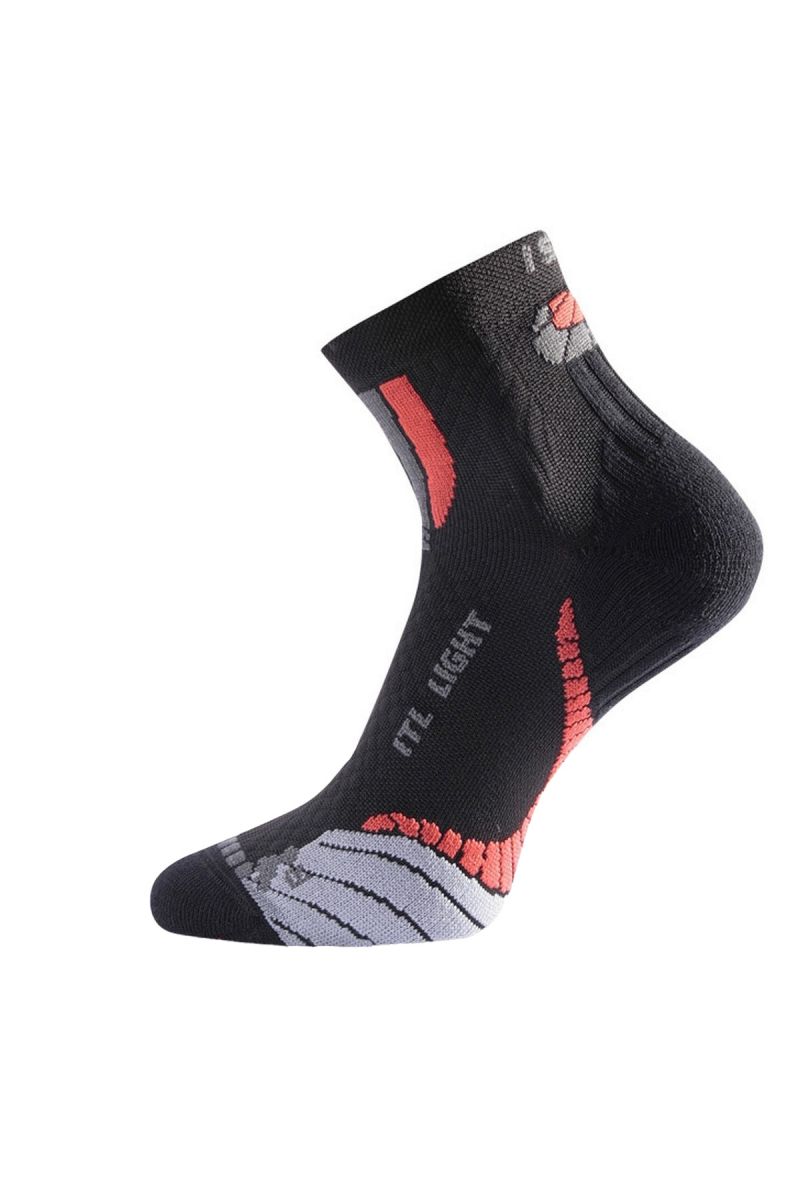 Lasting ITL 903 černá terkingová ponožka Velikost: (42-45) L ponožky