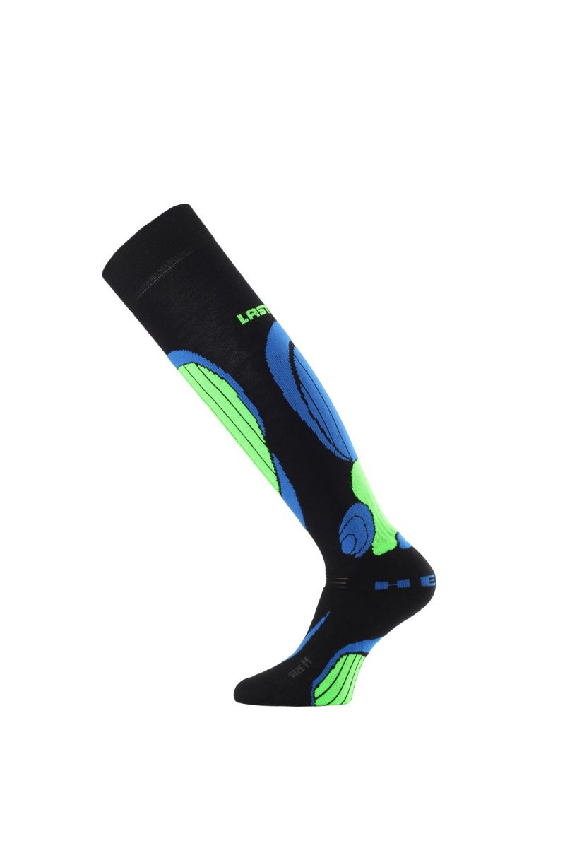 Lasting SBP 906 černá lyžařská ponožka Velikost: (42-45) L ponožky