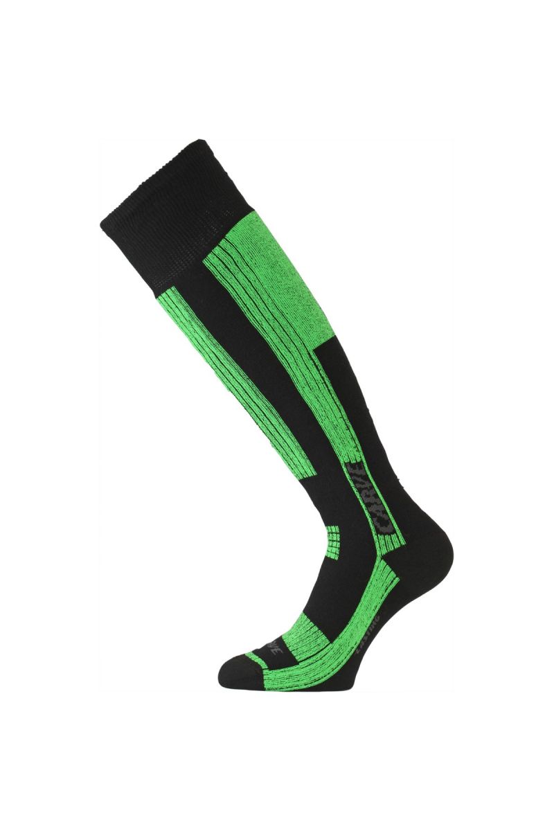Lasting SKG 906 černá Lyžařská ponožka Velikost: (42-45) L ponožky