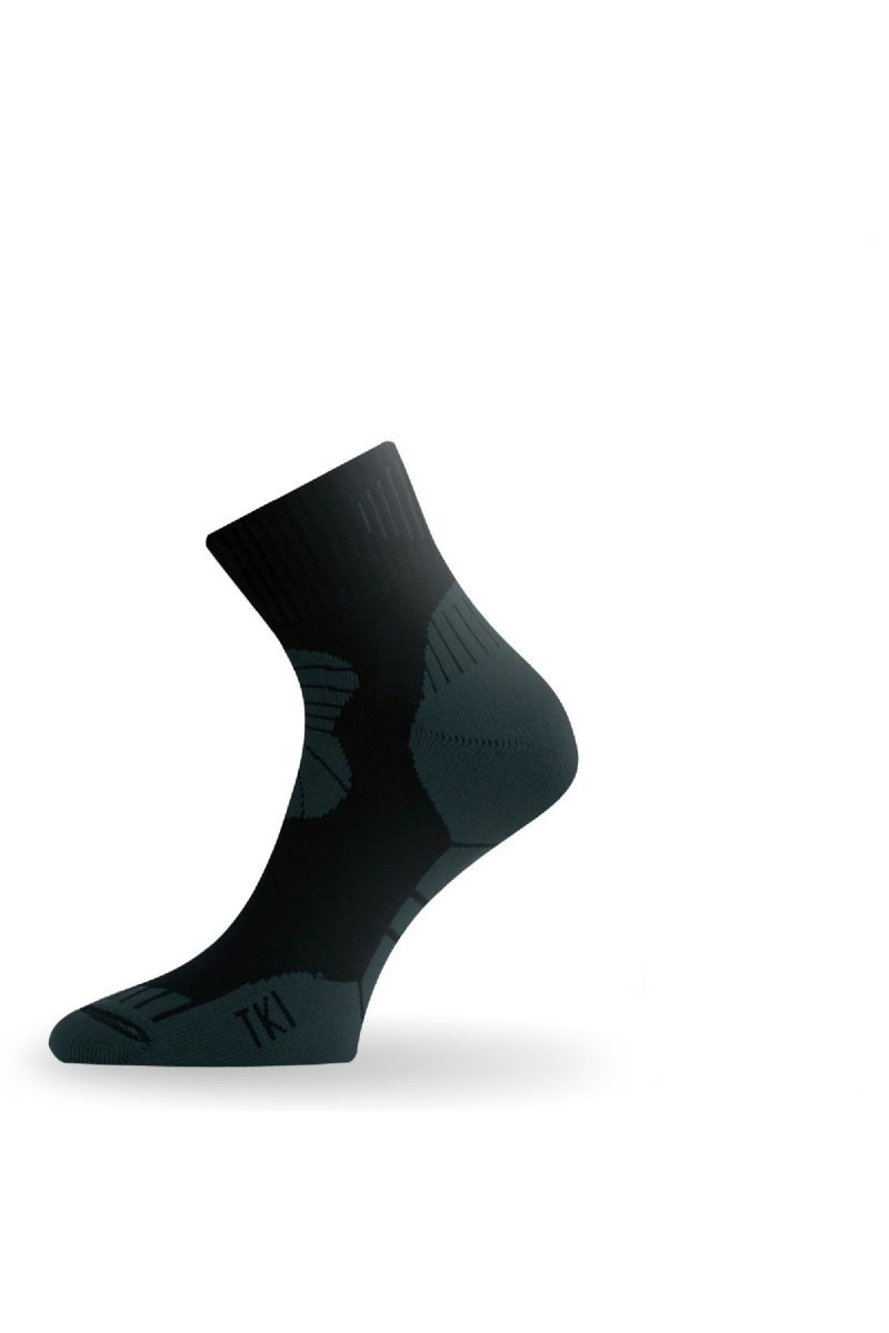 Lasting TKI 908 černá trekingová ponožka Velikost: (38-41) M ponožky