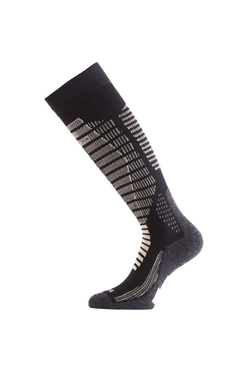 Lasting SWR 907 černá silné podkolenky Velikost: (46-49) XL ponožky