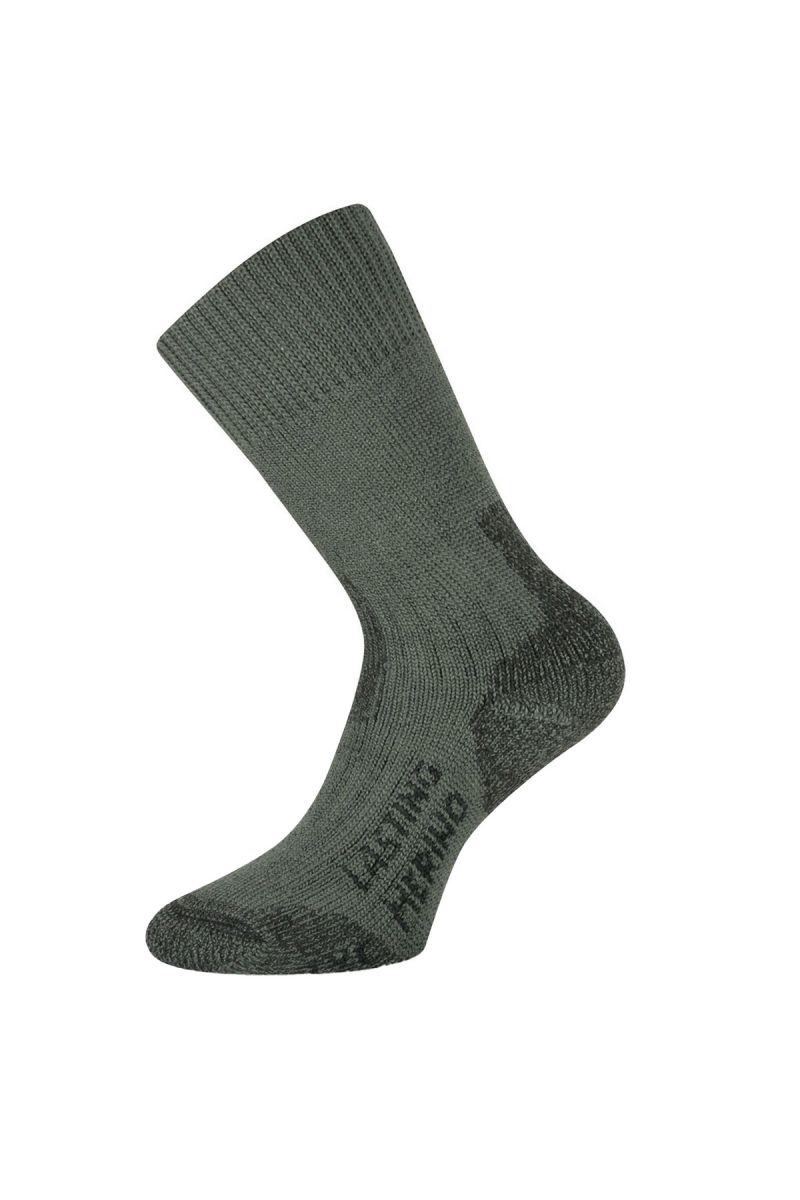 Lasting TXC 620 zelená vlněné ponožky Velikost: (42-45) L ponožky