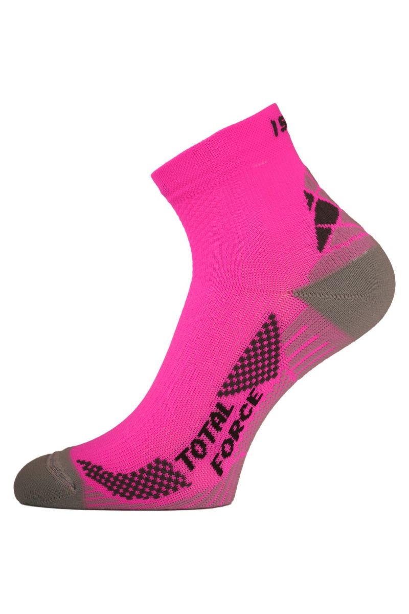 Lasting RTF 450 růžové běžecké ponožky Velikost: (34-37) S ponožky