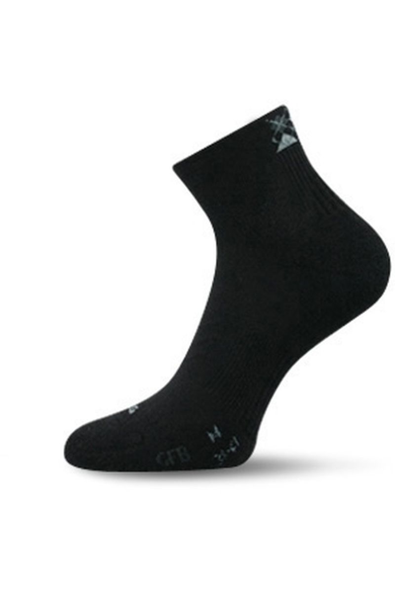 E-shop Lasting GFB 900 černé bavlněné ponožky
