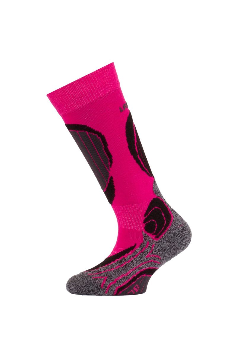 Lasting SJB 409 růžová dětské ponožky Velikost: (24-28) XXS ponožky