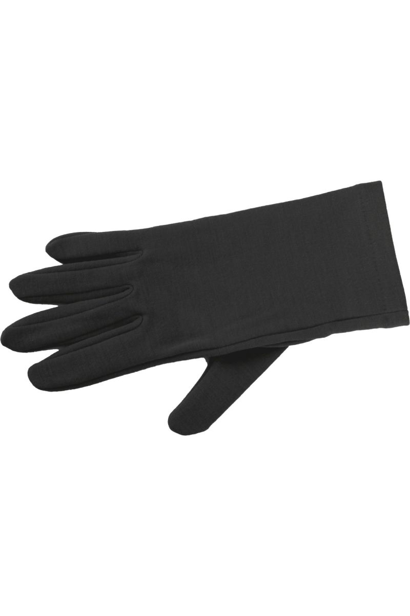 E-shop Lasting ROK 9090 černá merino rukavice 260g