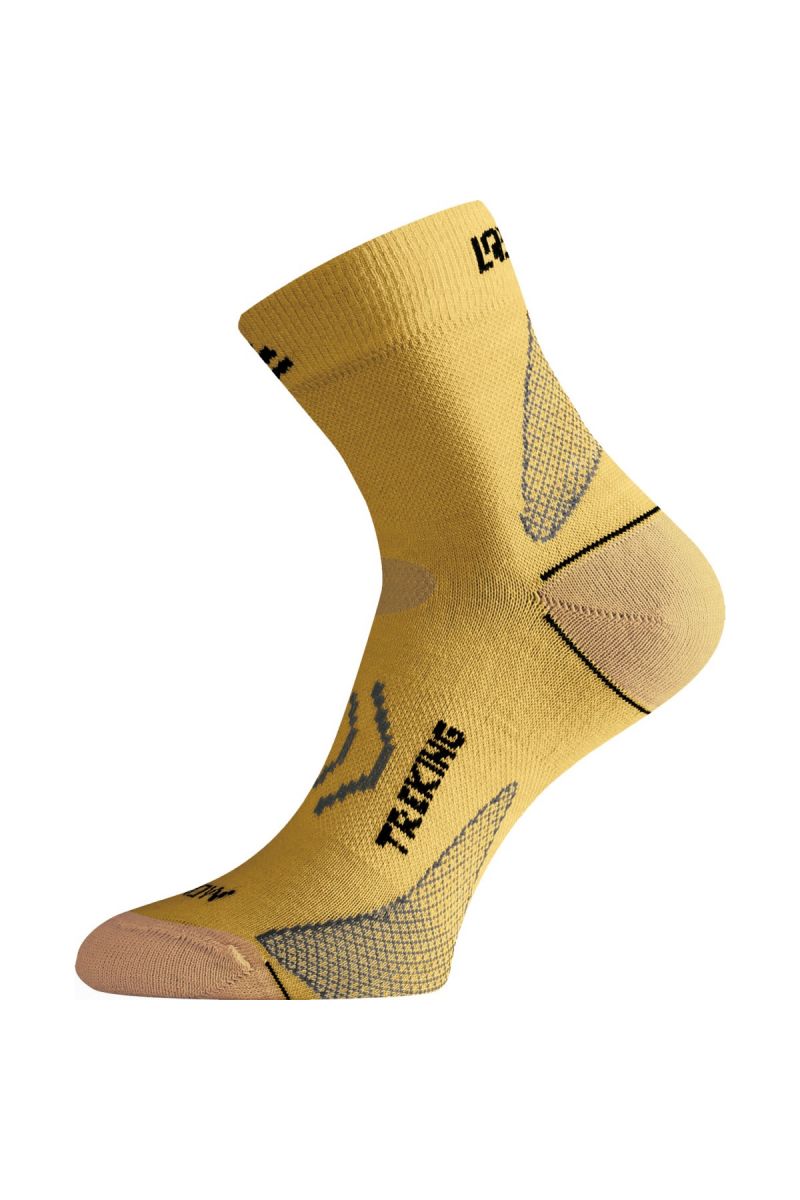 Lasting TNW 640 hořčicová merino ponožka Velikost: (46-49) XL ponožky
