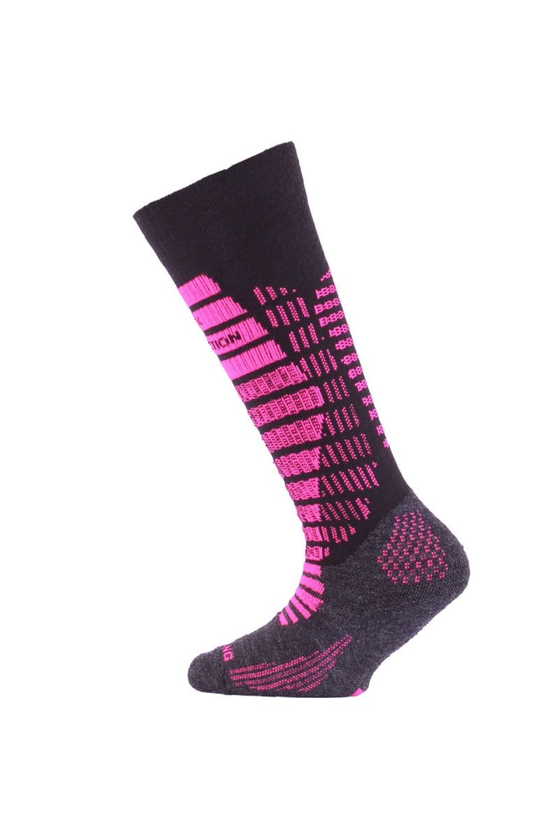Lasting SJR 904 černá dětské ponožky Velikost: (34-37) S ponožky