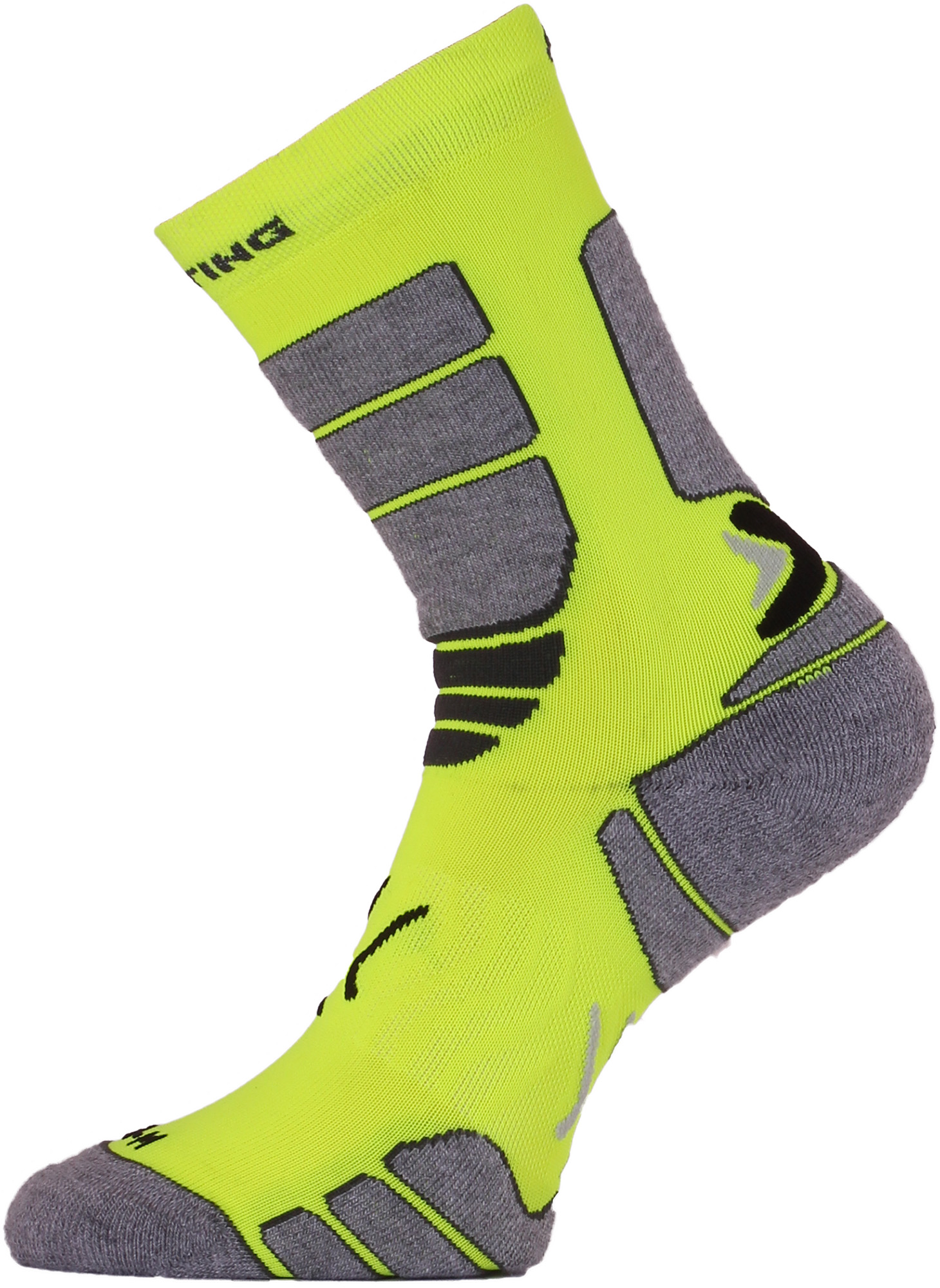 E-shop Lasting ILR 108 žlutá Středně dlouhá inlinová ponožka
