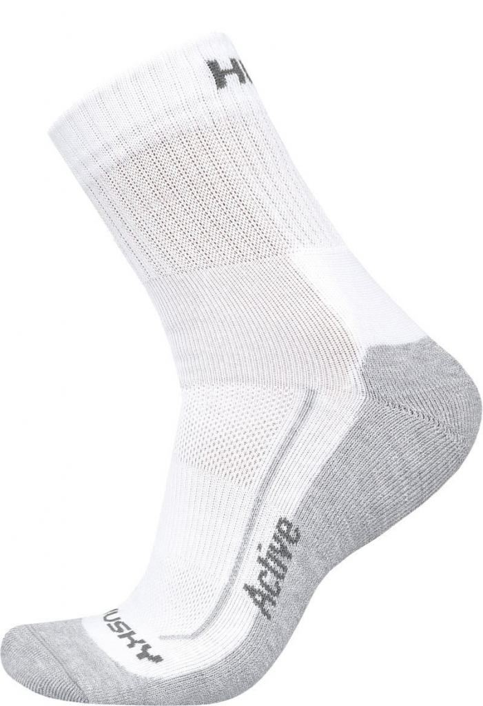 E-shop Husky Ponožky Active bílá