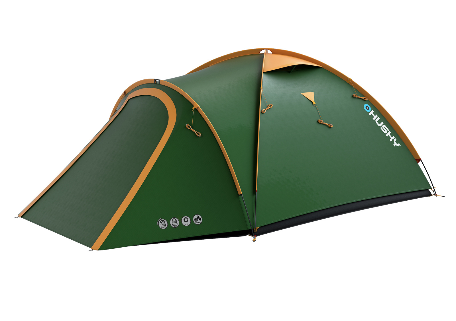 E-shop Husky Stan Outdoor Bizon 4 classic zelená