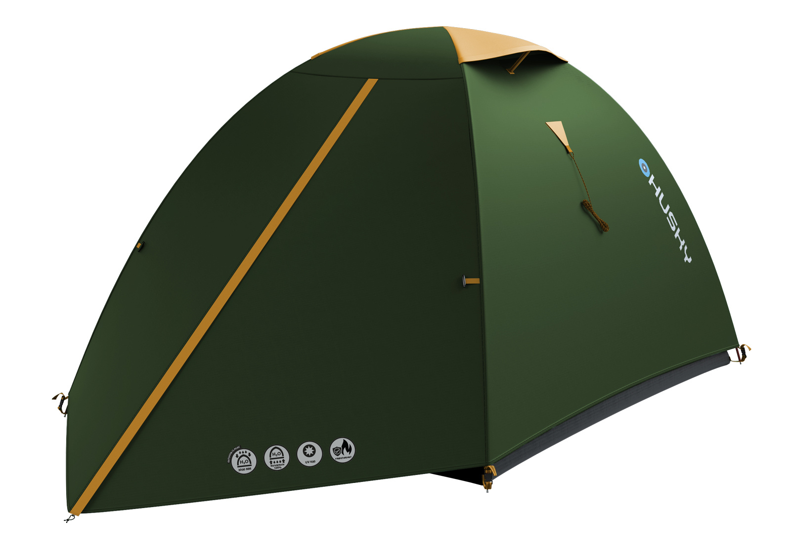 E-shop Husky Stan Outdoor Bizam 2 Classic zelená