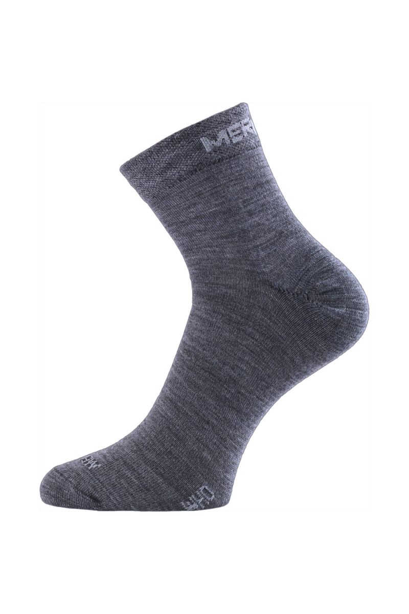 Lasting WHO 504 modré ponožky z merino vlny Velikost: (42-45) L ponožky