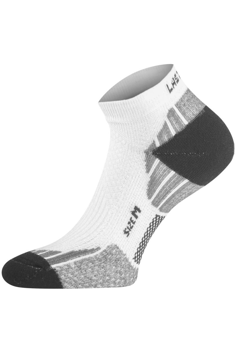 Lasting ATS ponožky pro aktivní sport 009 bílá Velikost: (38-41) M ponožky