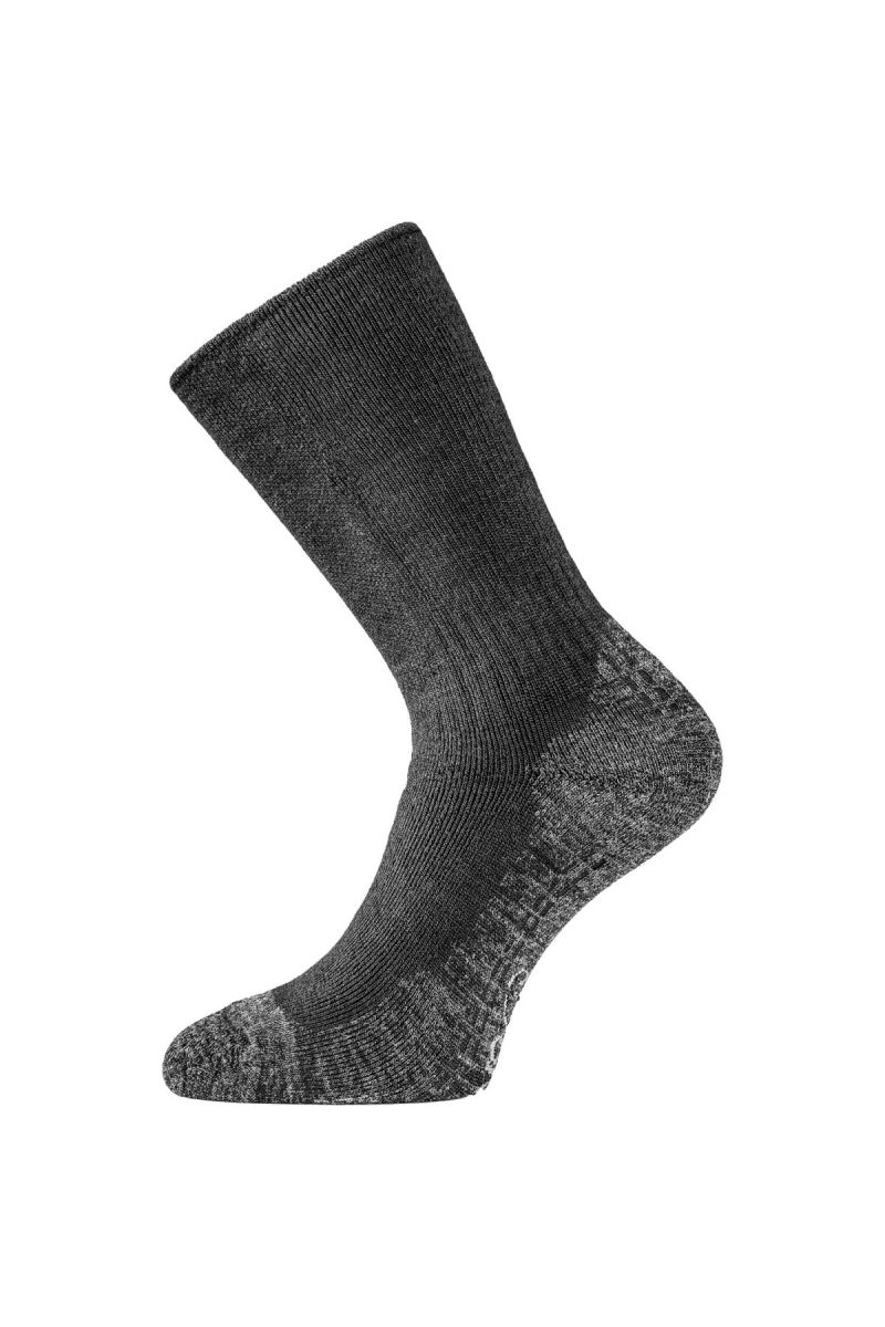 Lasting WSM 909 černé vlněné ponožky Velikost: (42-45) L ponožky