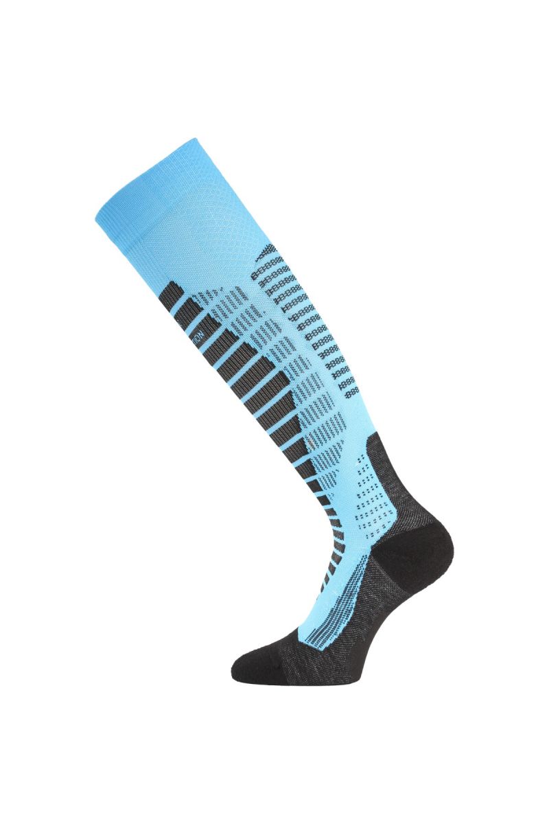 Lasting WRO 509 modré lyžařské podkolenky Velikost: (46-49) XL ponožky